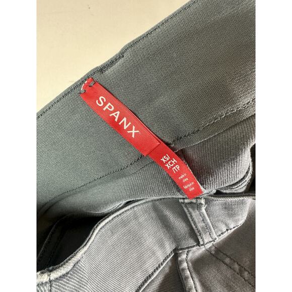 Spanx Stretch Twill 4" Shorts Smoothing Stretch 20318r Blue Women's XS X-Small - Picture 4 of 6